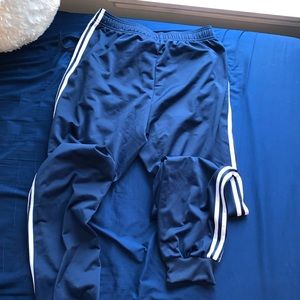Blue Adidas Mens Joggers